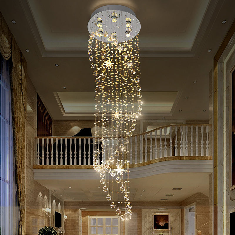 Celeste's Sparkling Symphony: A Modern Masterpiece for Your Ceiling
