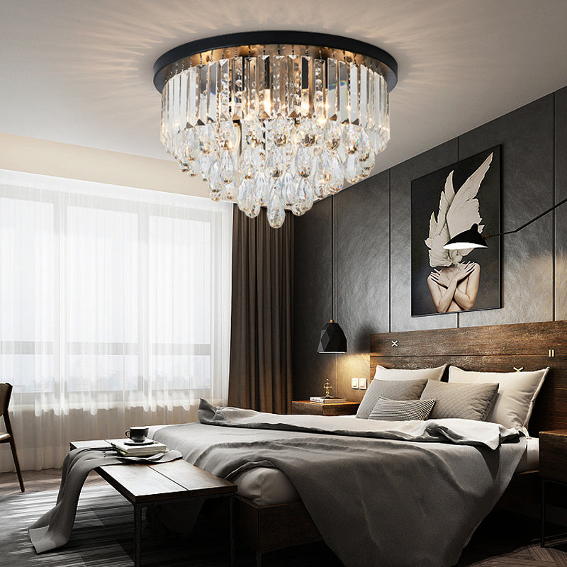 Enchanting Crystals: Modern Elegance for Your Ceiling