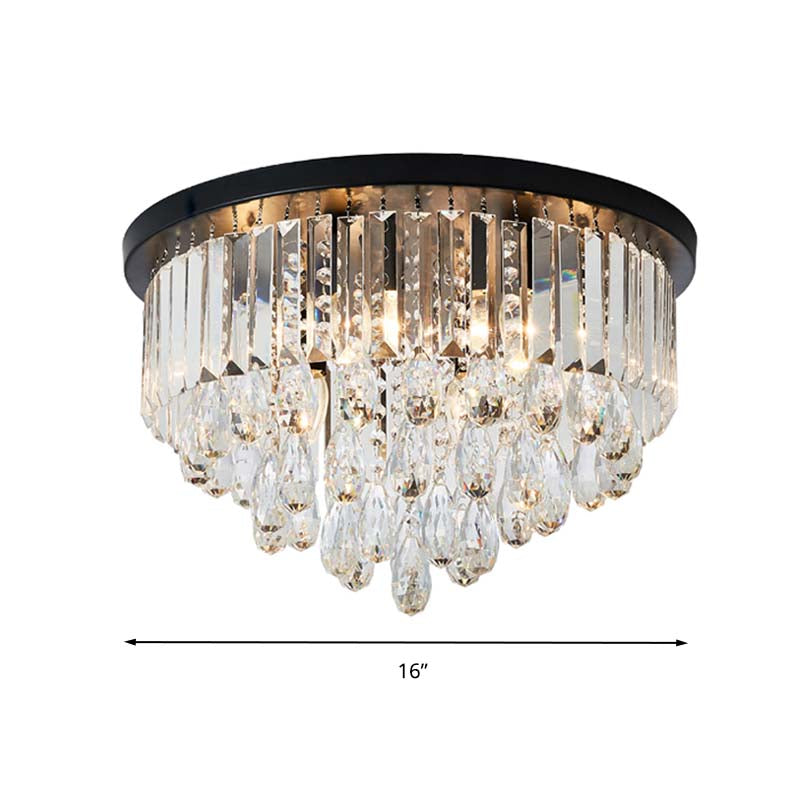 Enchanting Crystals: Modern Elegance for Your Ceiling