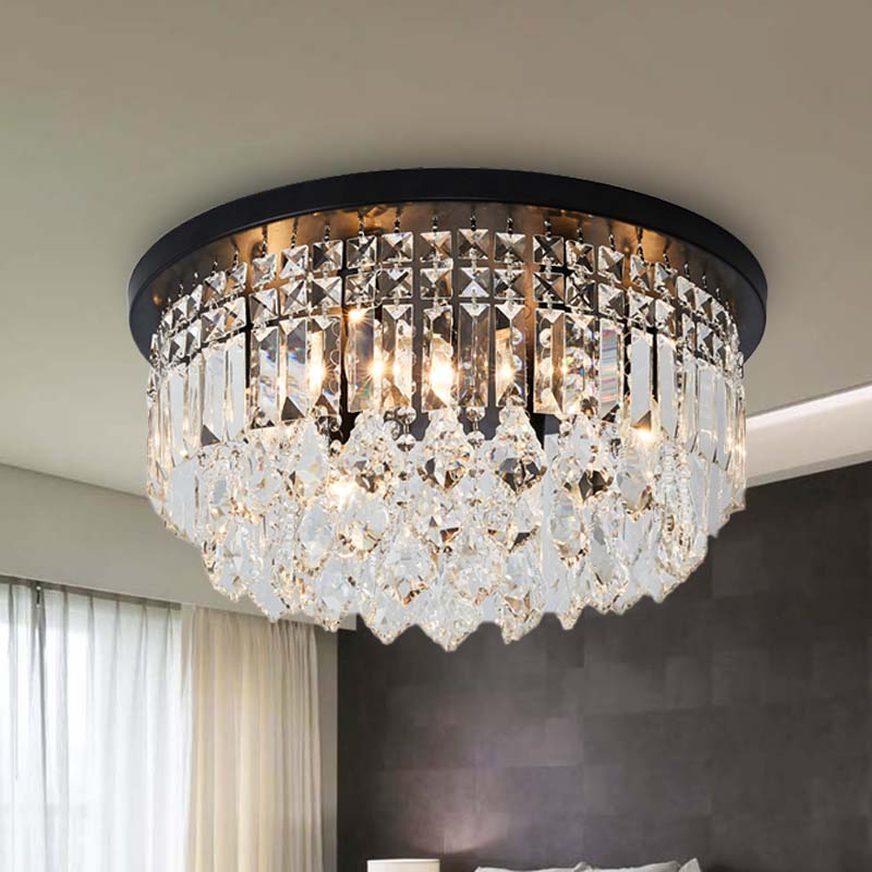 Enchanting Crystals: Modern Elegance for Your Ceiling