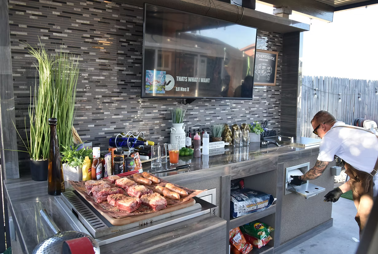 Outdoor Kitchen Stainless Steel Paper Towel Holder