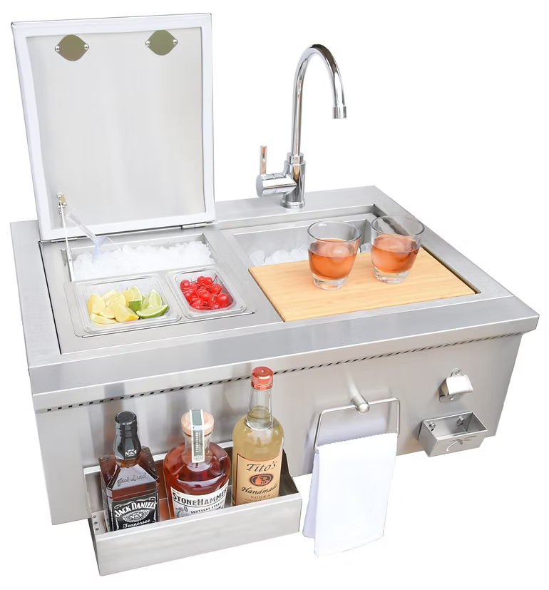Built-In 30" Bartender Cocktail Station