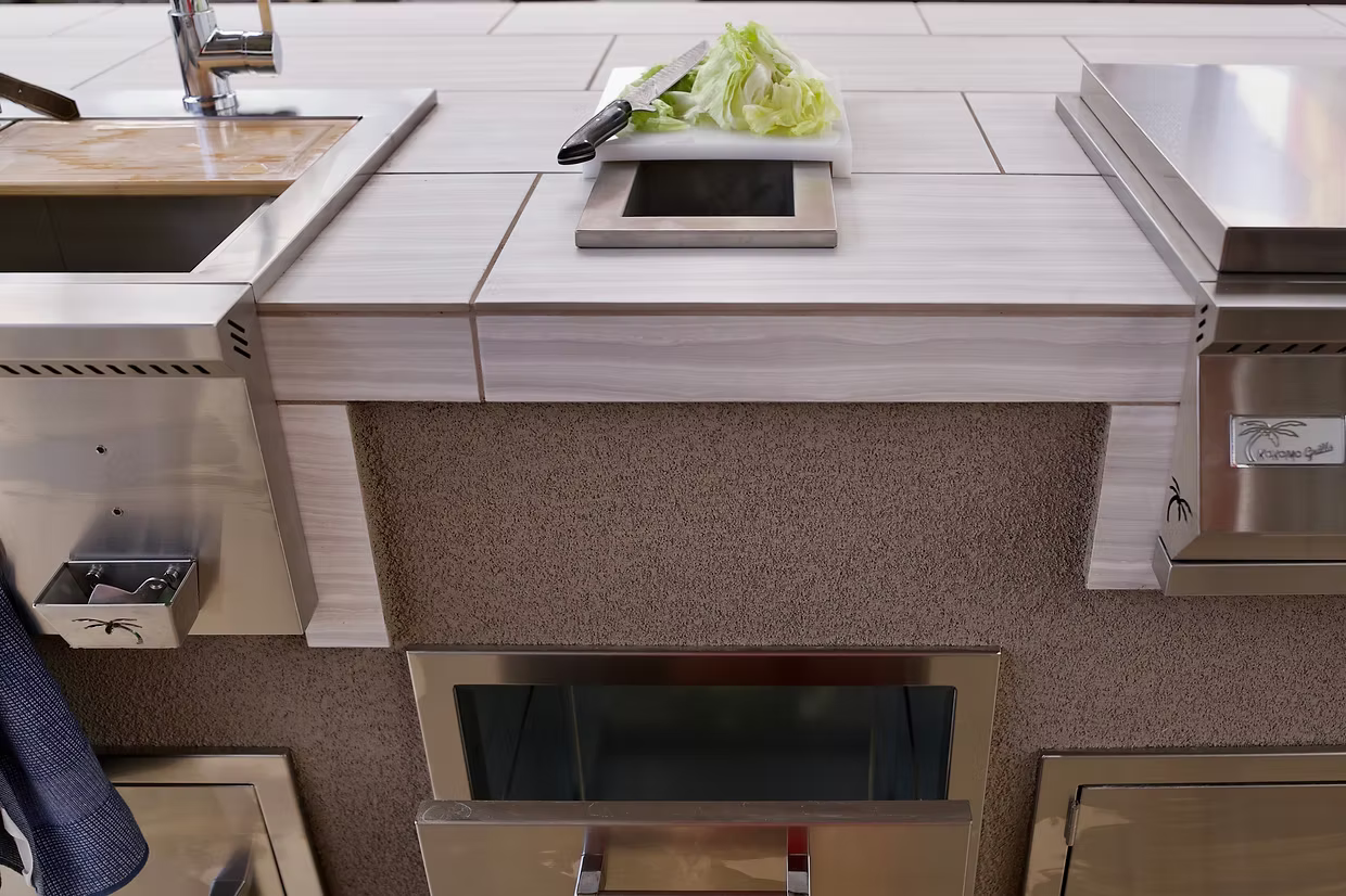 Trash Chute and Cutting Board