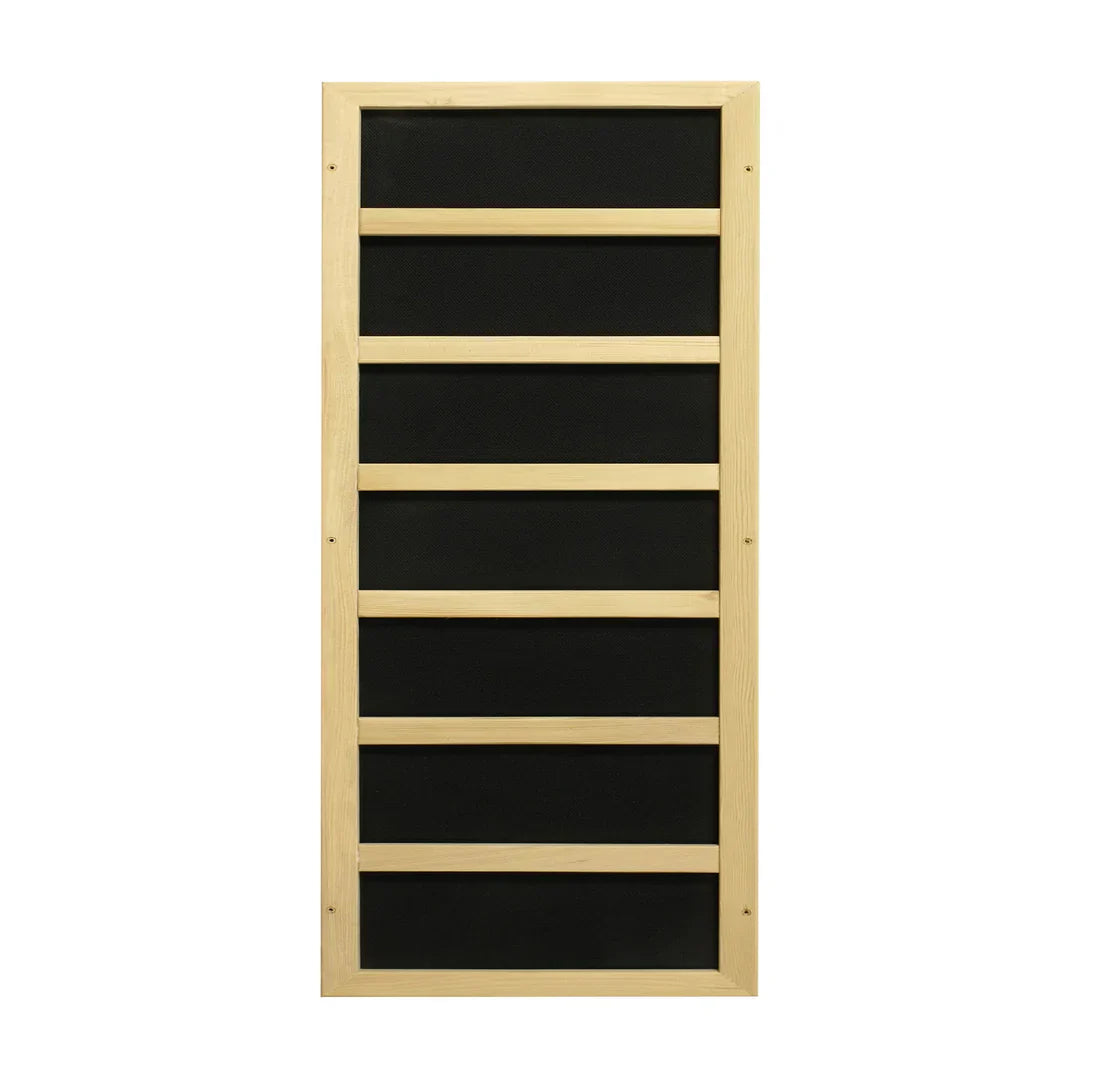 Dynamic Gracia FS 2026 | 1-2 Person Full Spectrum Near Zero EMF Infrared Sauna | 4 FAR + 2 Near IR Panels | Under 3 mG | All 3 Wavelengths | Red Light Therapy | Canadian Hemlock | DYN-6119-03 FS