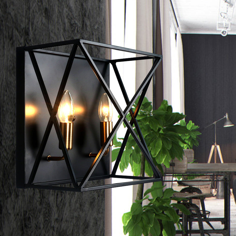 Embrace Rustic Charm with the Farmhouse Style Metal Sconce Light Fixture