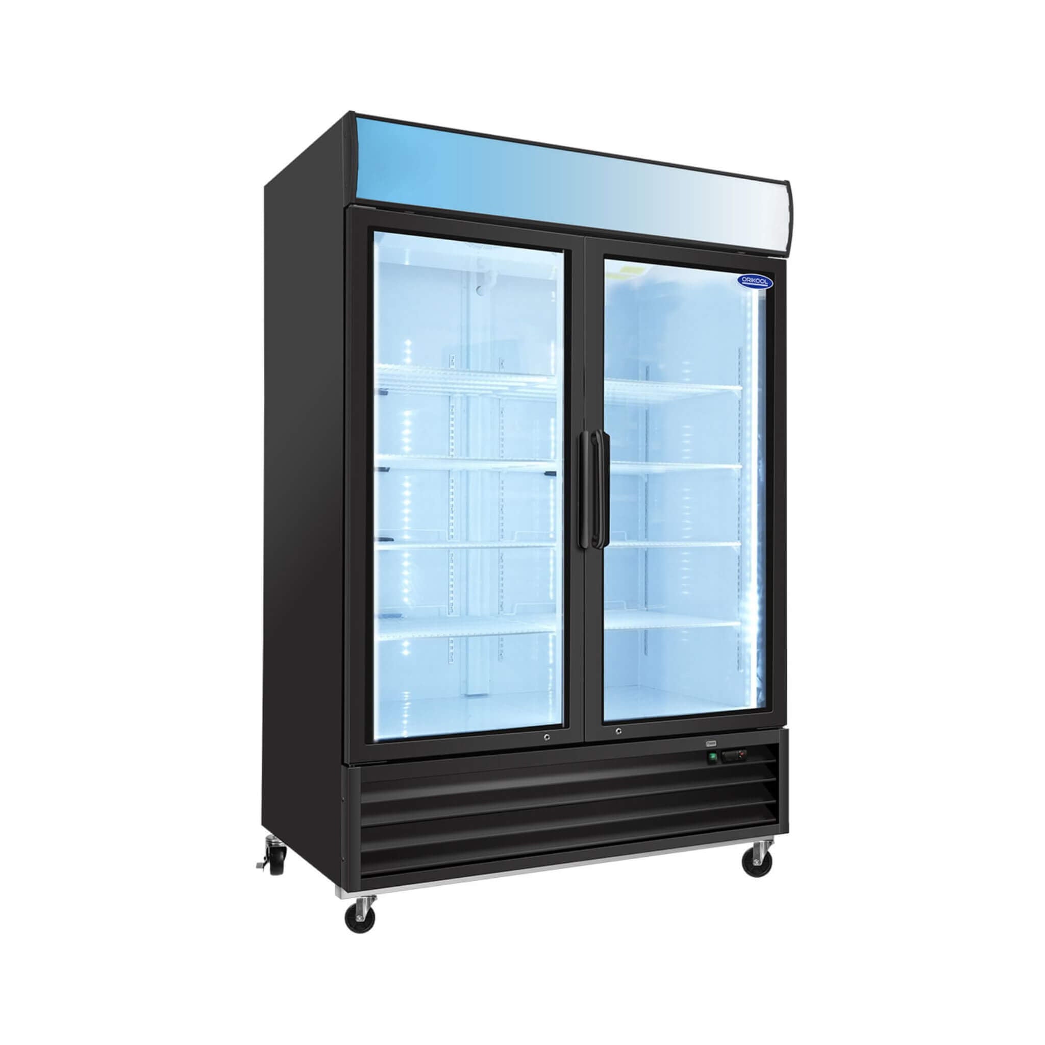 44.7 Cu.Ft Commercial Glass Door Merchandiser Freezer With LED Display (SAK39478)