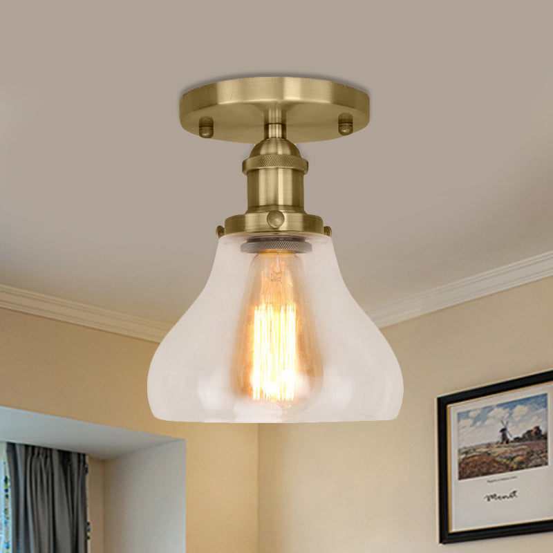 Illuminate Your Space with Timeless Style: The Farmhouse Cone Ceiling Light