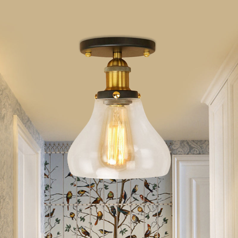 Illuminate Your Space with Timeless Style: The Farmhouse Cone Ceiling Light