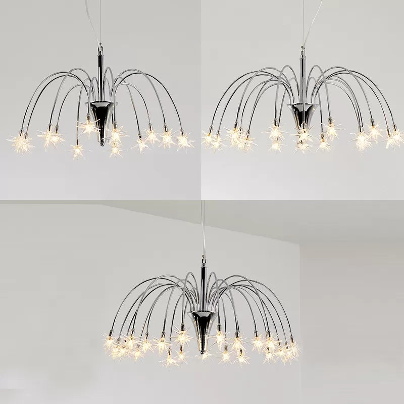 Harlow Sparkling Chandelier - Dazzling Display for Any Space