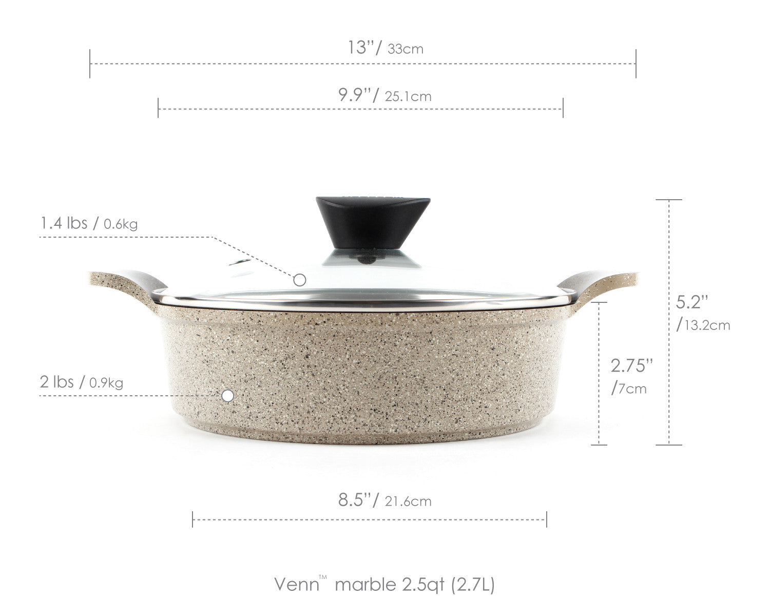 Venn 10" Stock Pot