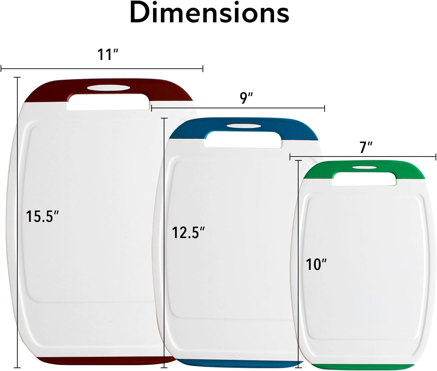 Biju Cutting Board 3 PCS Set