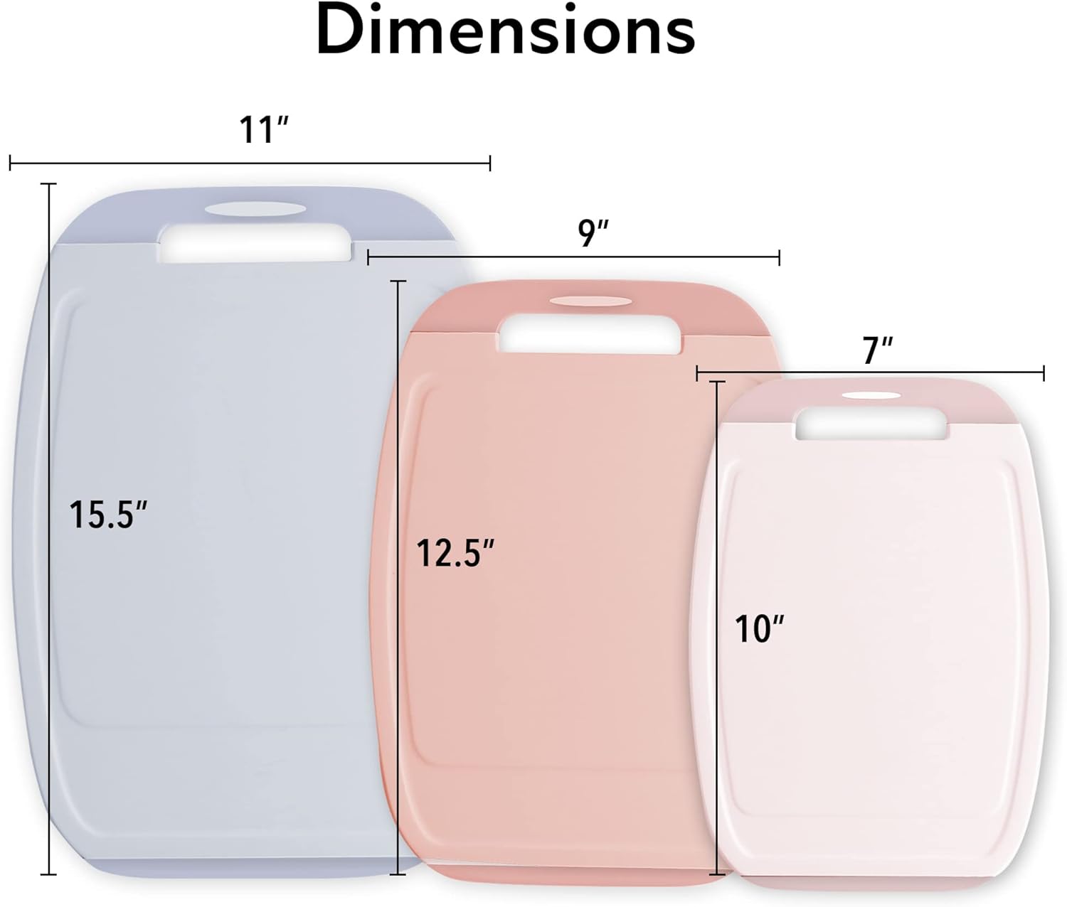 Biju Cutting Board 3 PCS Set