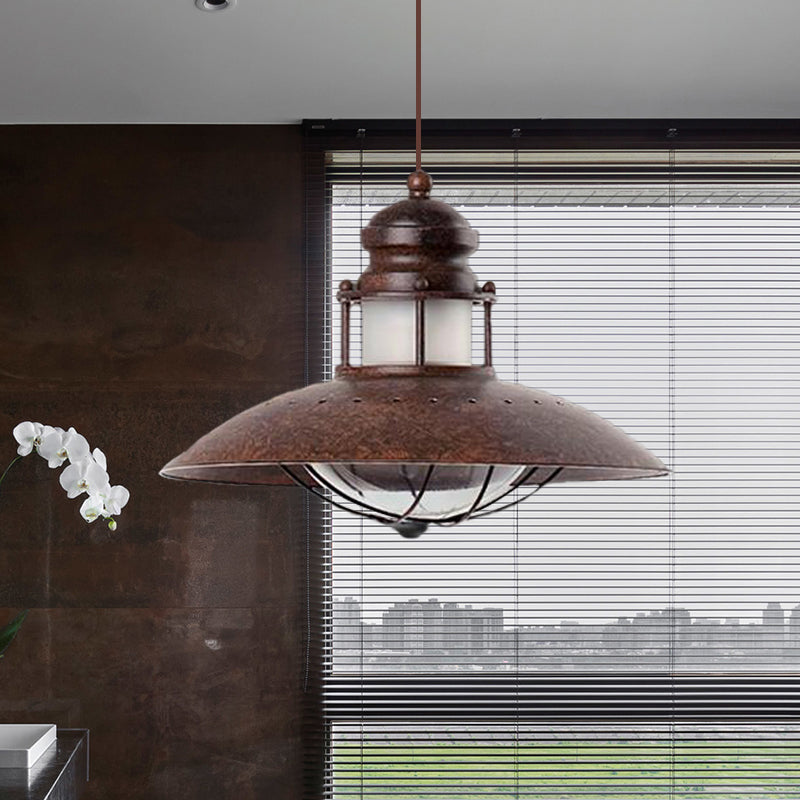 Maggie Rustic LED Pendant - Modern Farmhouse Charm