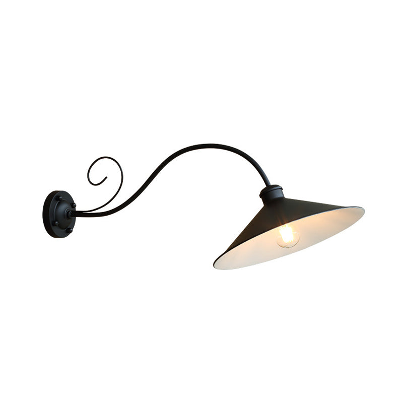 Embrace Timeless Style with the Flared Outdoor Wall Light