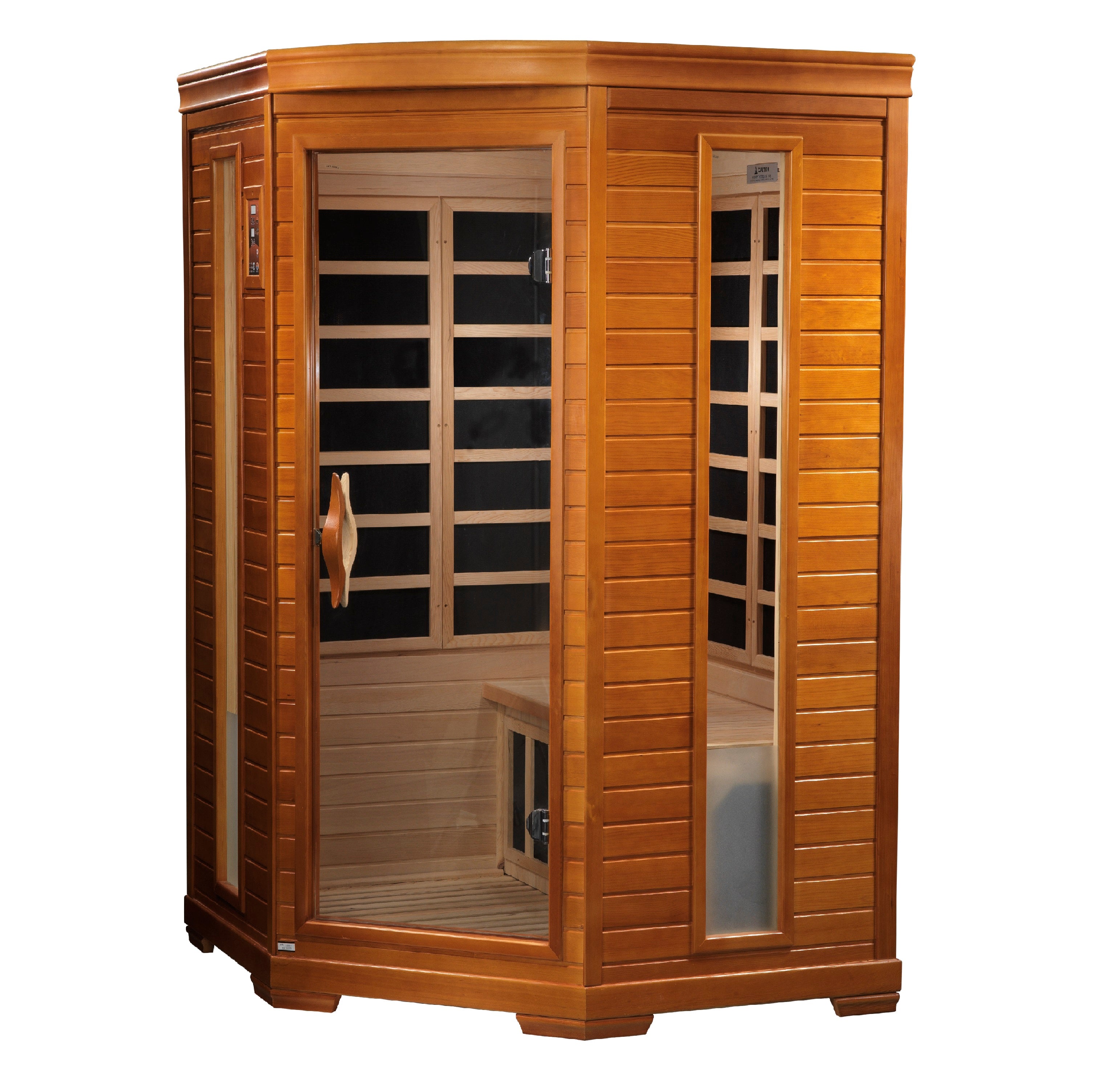 Dynamic Heming 2-Person Corner Low EMF Infrared Sauna (DYN-6225-02)