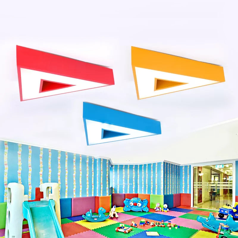 Brighten Up Your Kindergarten with Playful Triangle Lights!