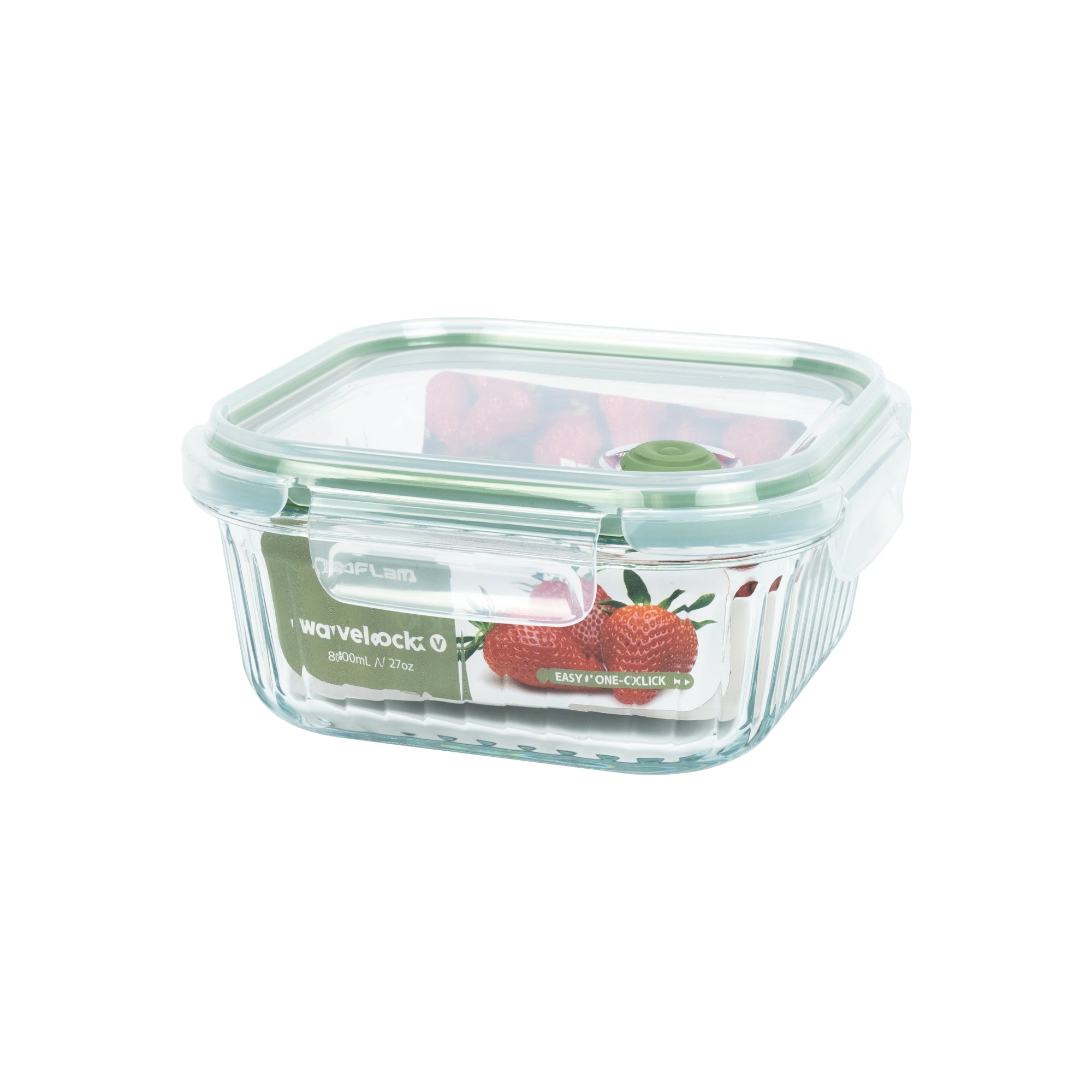 Wavy Square Food Storage