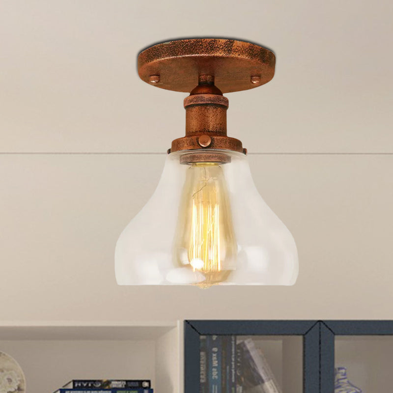 Illuminate Your Space with Timeless Style: The Farmhouse Cone Ceiling Light