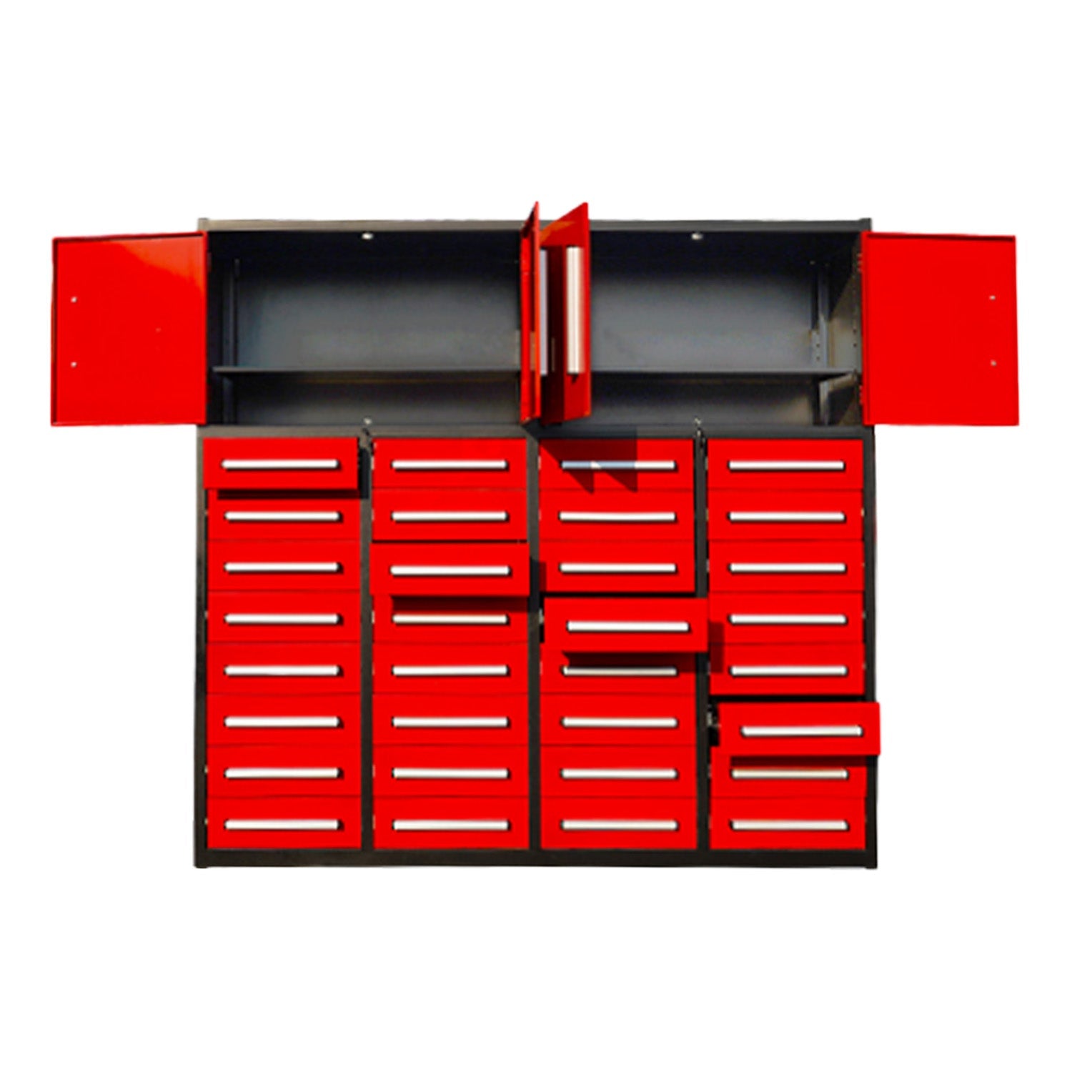 7ft Garage Storage Cabinet (32 Drawers & 2 Cabinets)