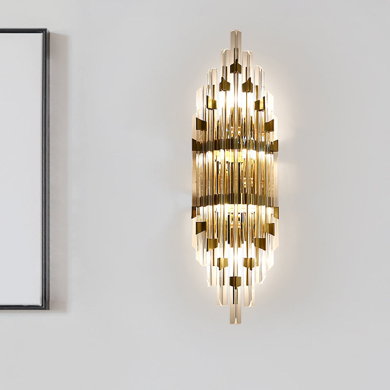 Evelyn's Crystal Sconce - Modern Elegance for Your Living Room