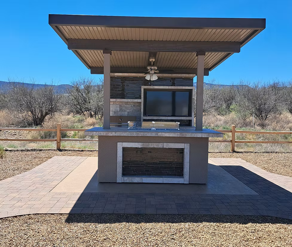 Baja Island Outdoor Kitchen