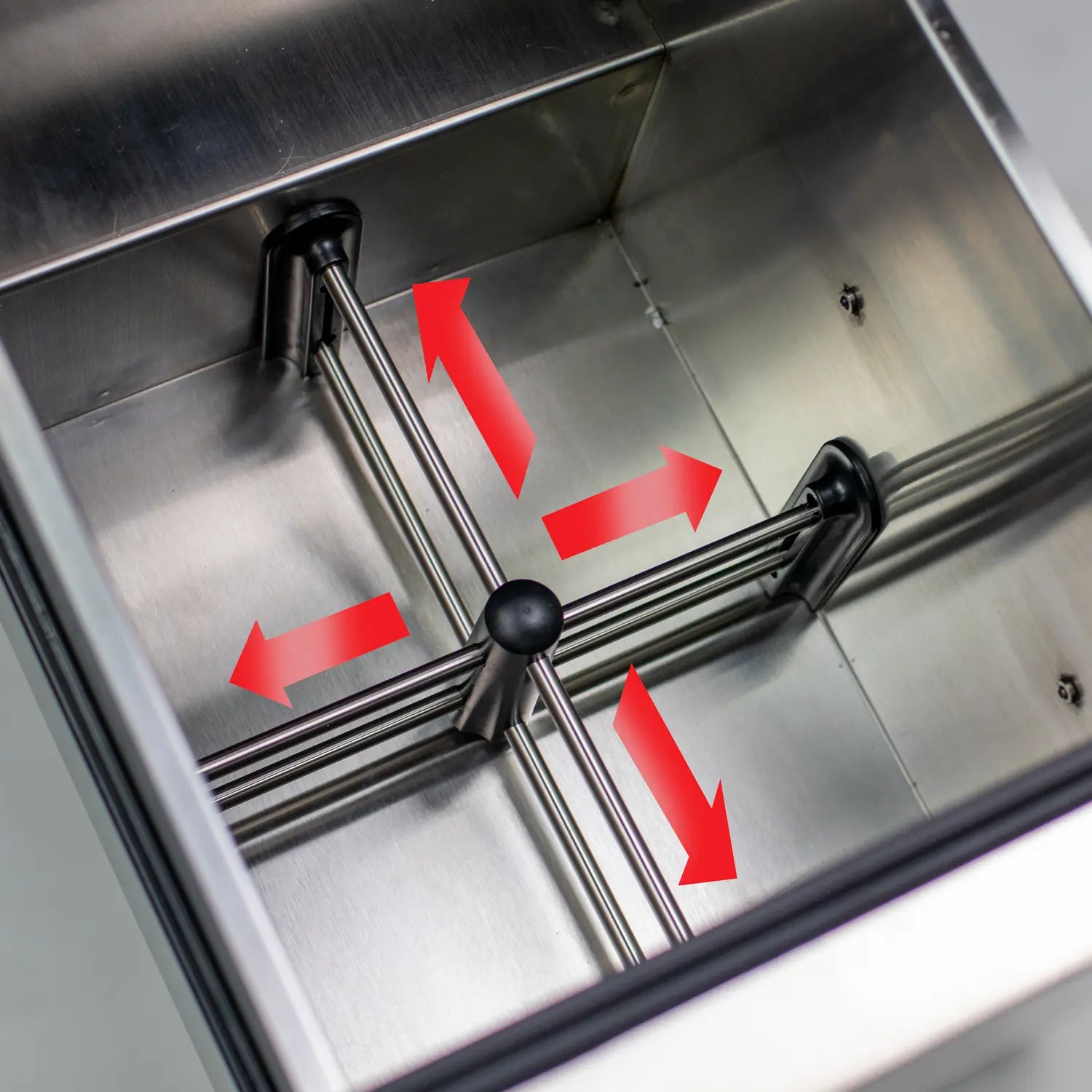 Kegco 24" Wide Built-In Stainless Steel Commercial Two-Drawer Refrigerator-Outdoor