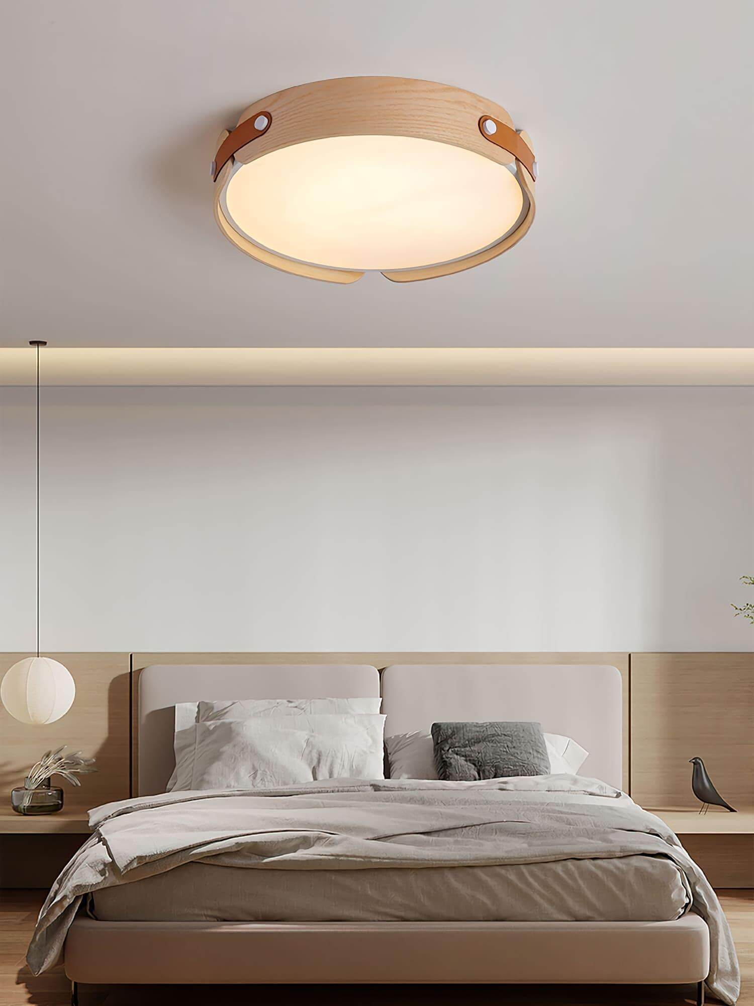Aiwen Wood Ceiling Light