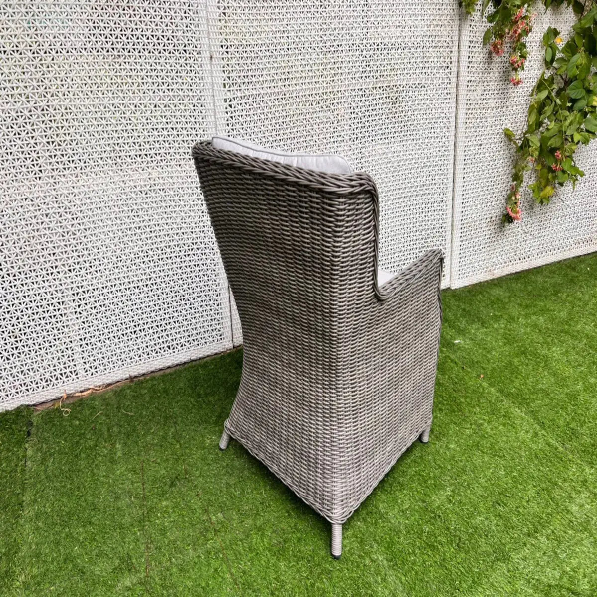 6 Piece Patio Rattan Dining Table