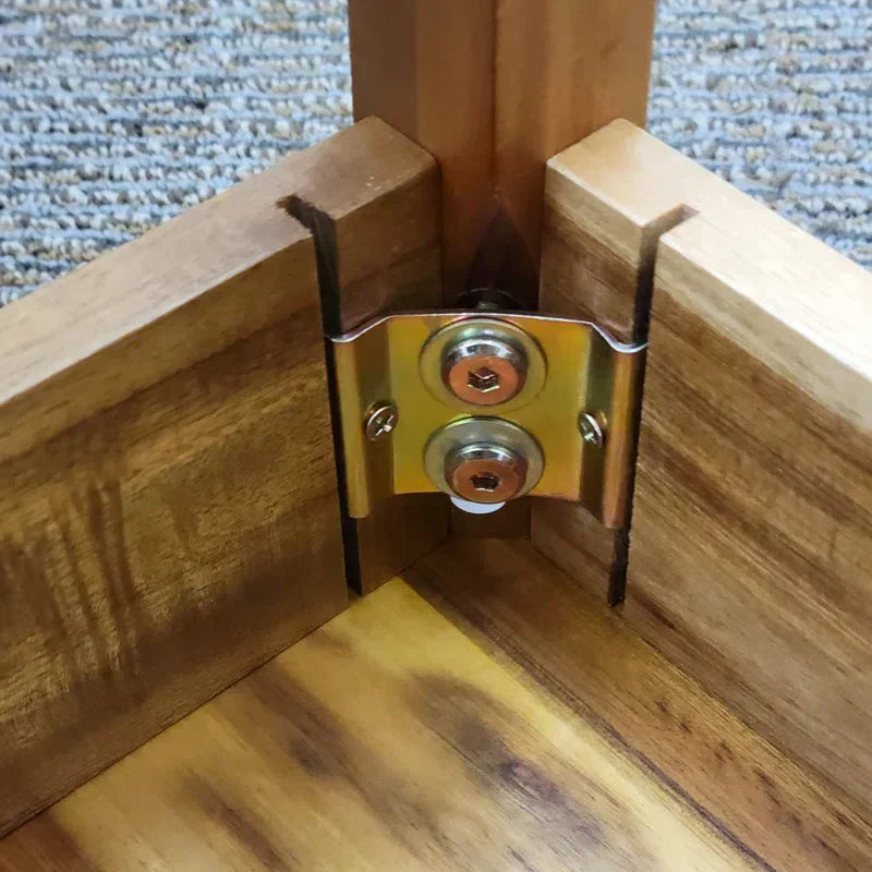 Aiydan Solid Wood with Storage