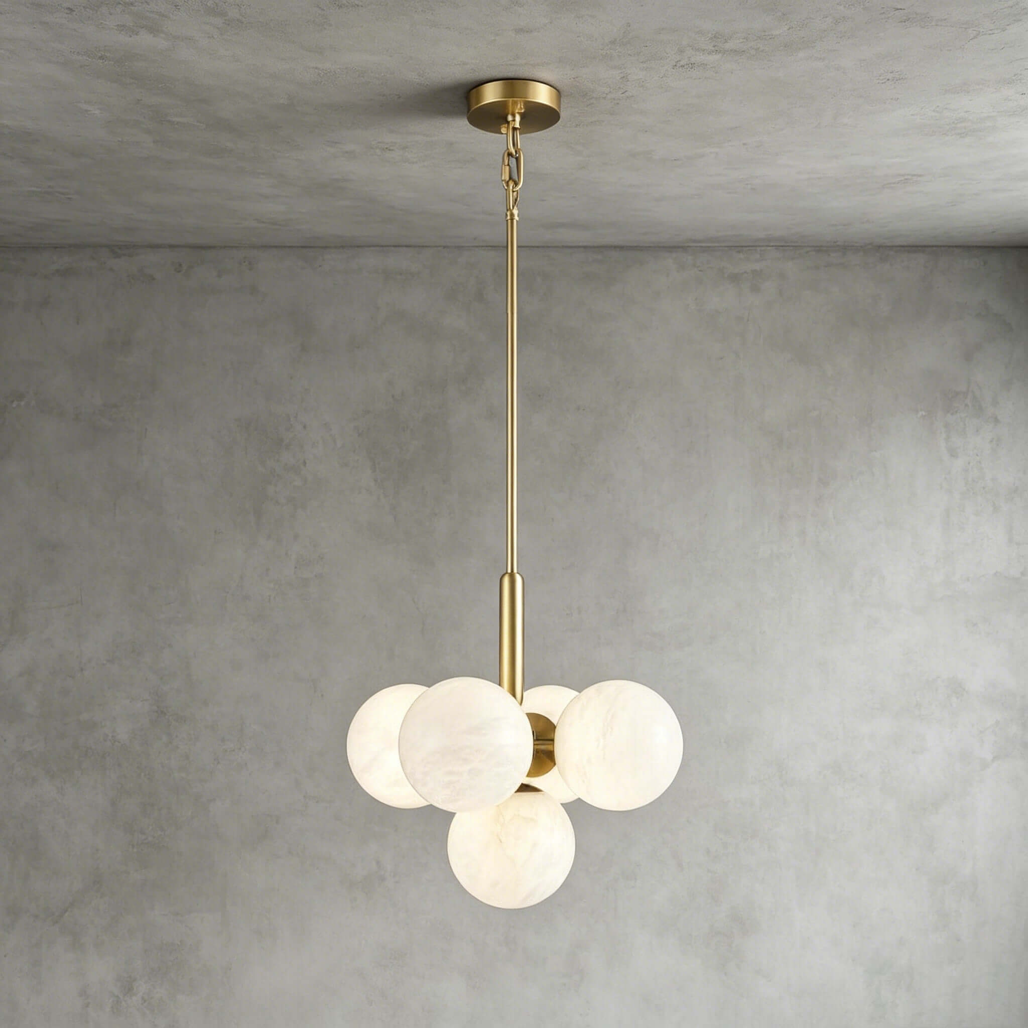 Alabaster Global Pendant Light