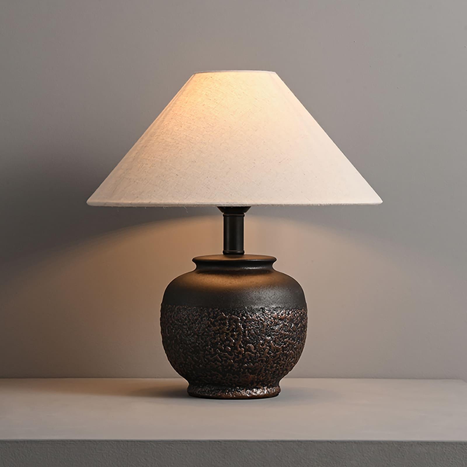 Ancient Ceramic Table Lamp