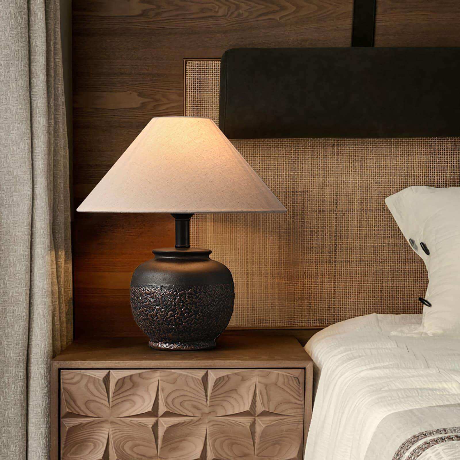 Ancient Ceramic Table Lamp