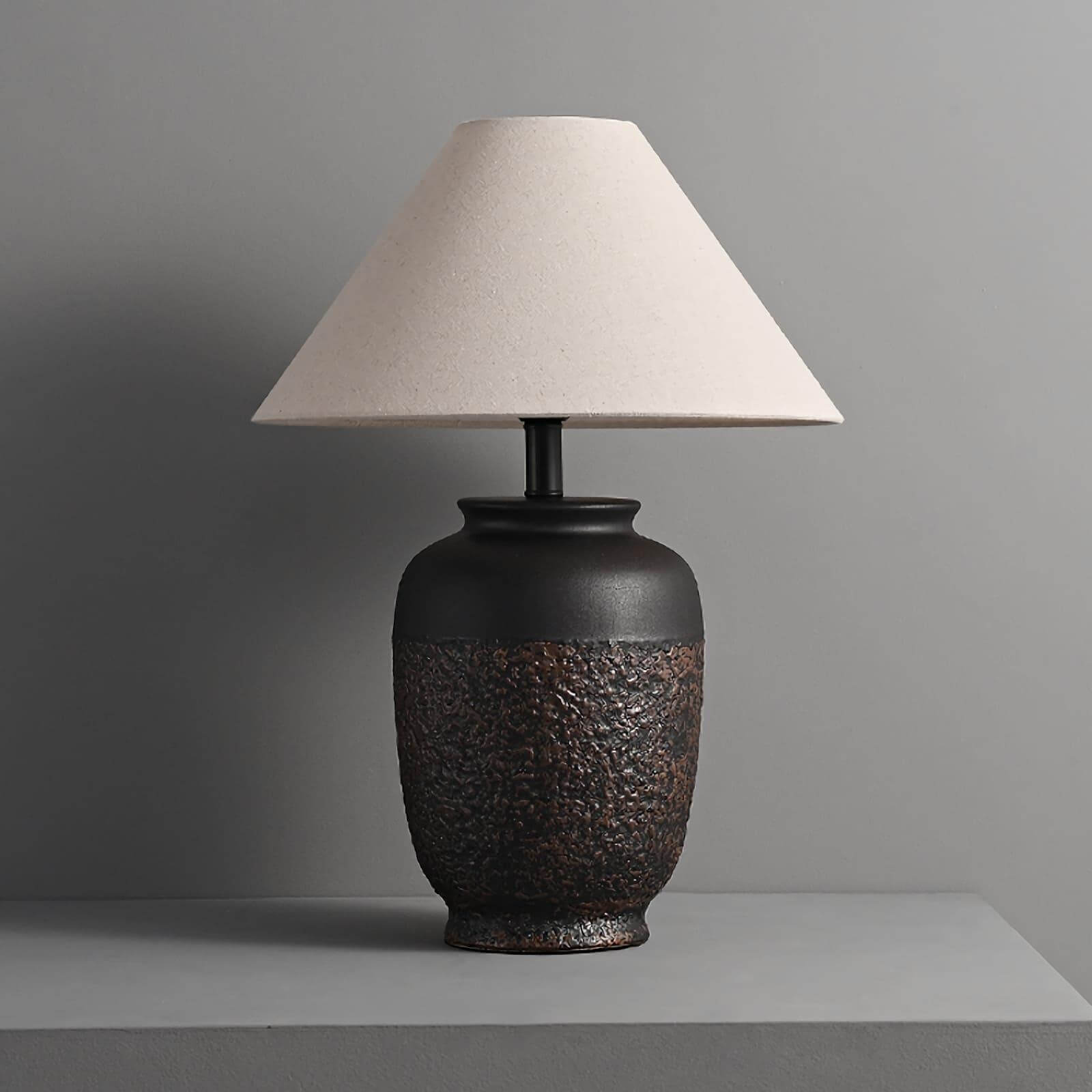 Ancient Ceramic Table Lamp