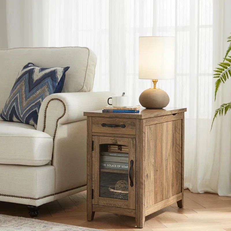 Aneshia End Table bohemian side table