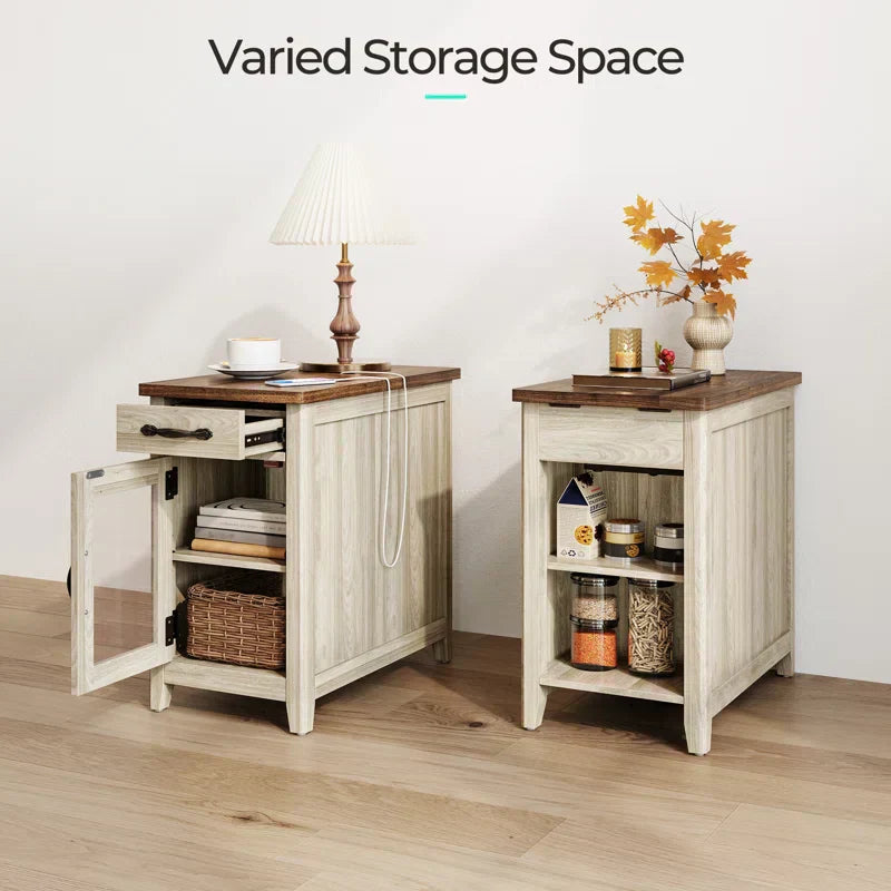 Aneshia End Table bohemian side table