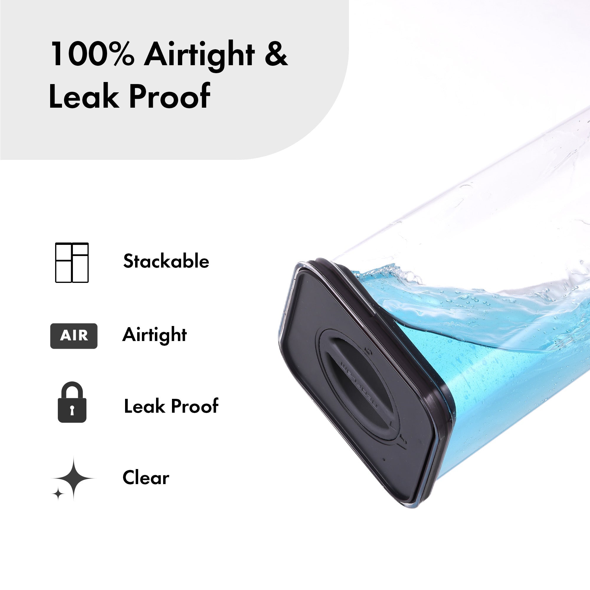 Smart Seal Square Canister