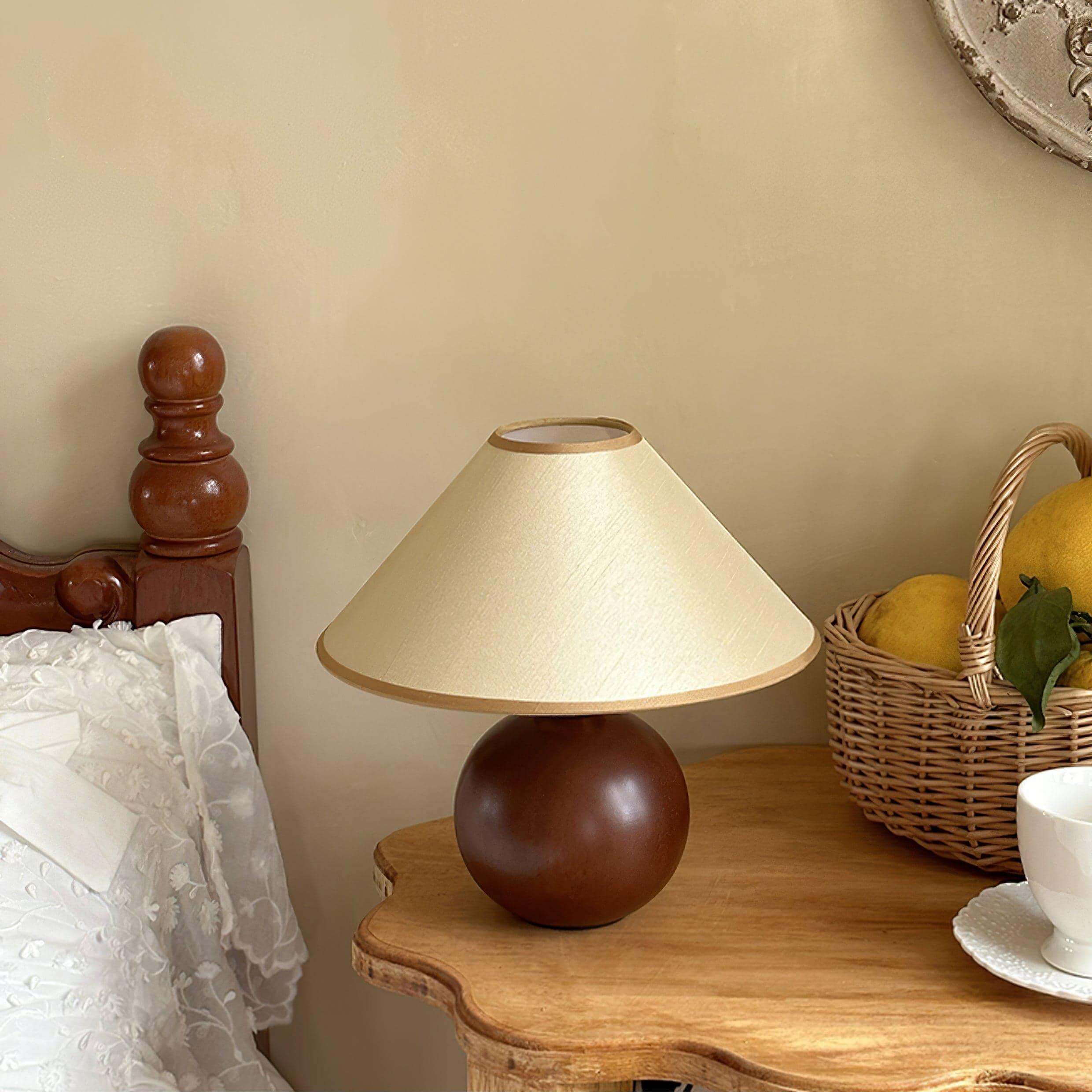 Cankut Wood Table Lamp