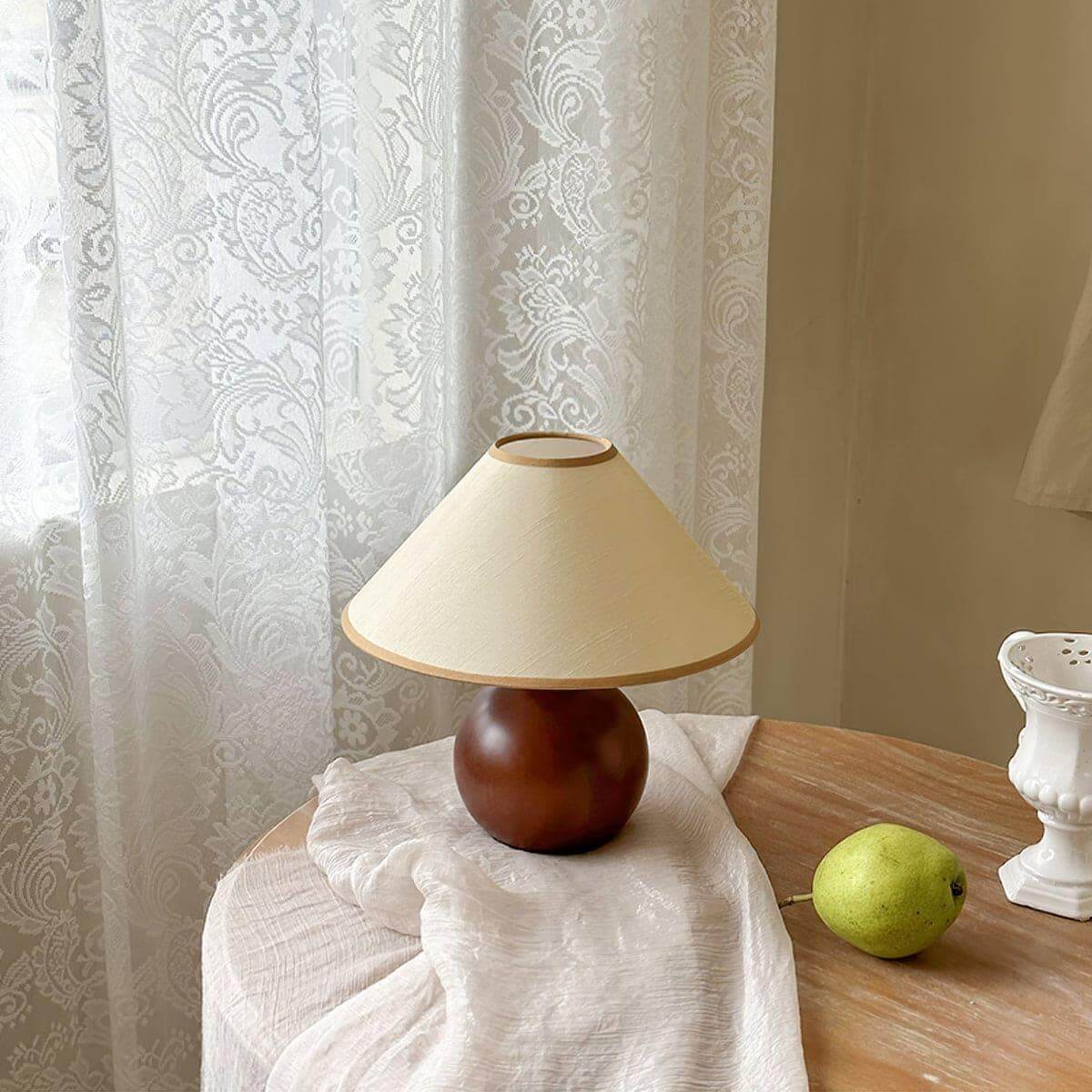 Cankut Wood Table Lamp