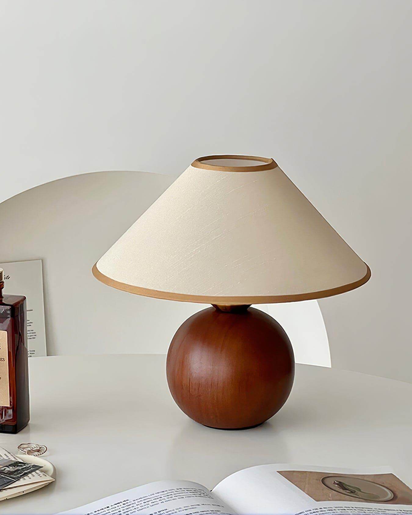 Cankut Wood Table Lamp