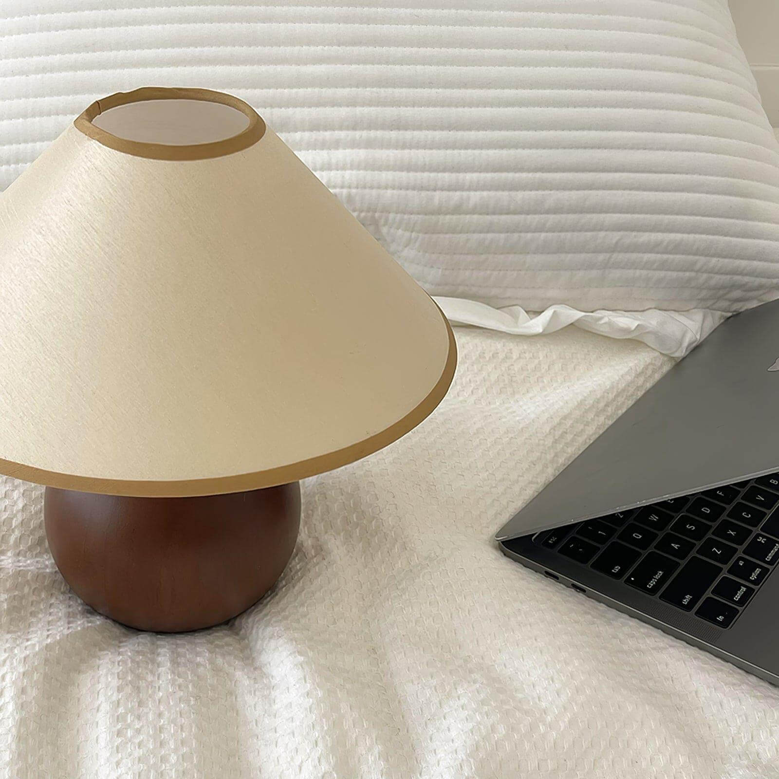 Cankut Wood Table Lamp