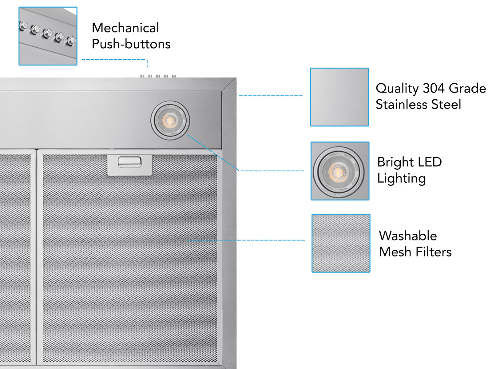 Victory Wall Mount Range Hood - Thumbnail 5