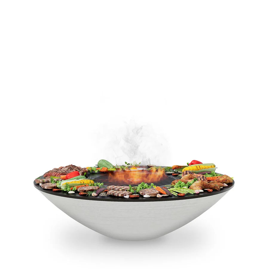 Arteflame XXL 40" Platinum Edition Fire Pit With Cooktop