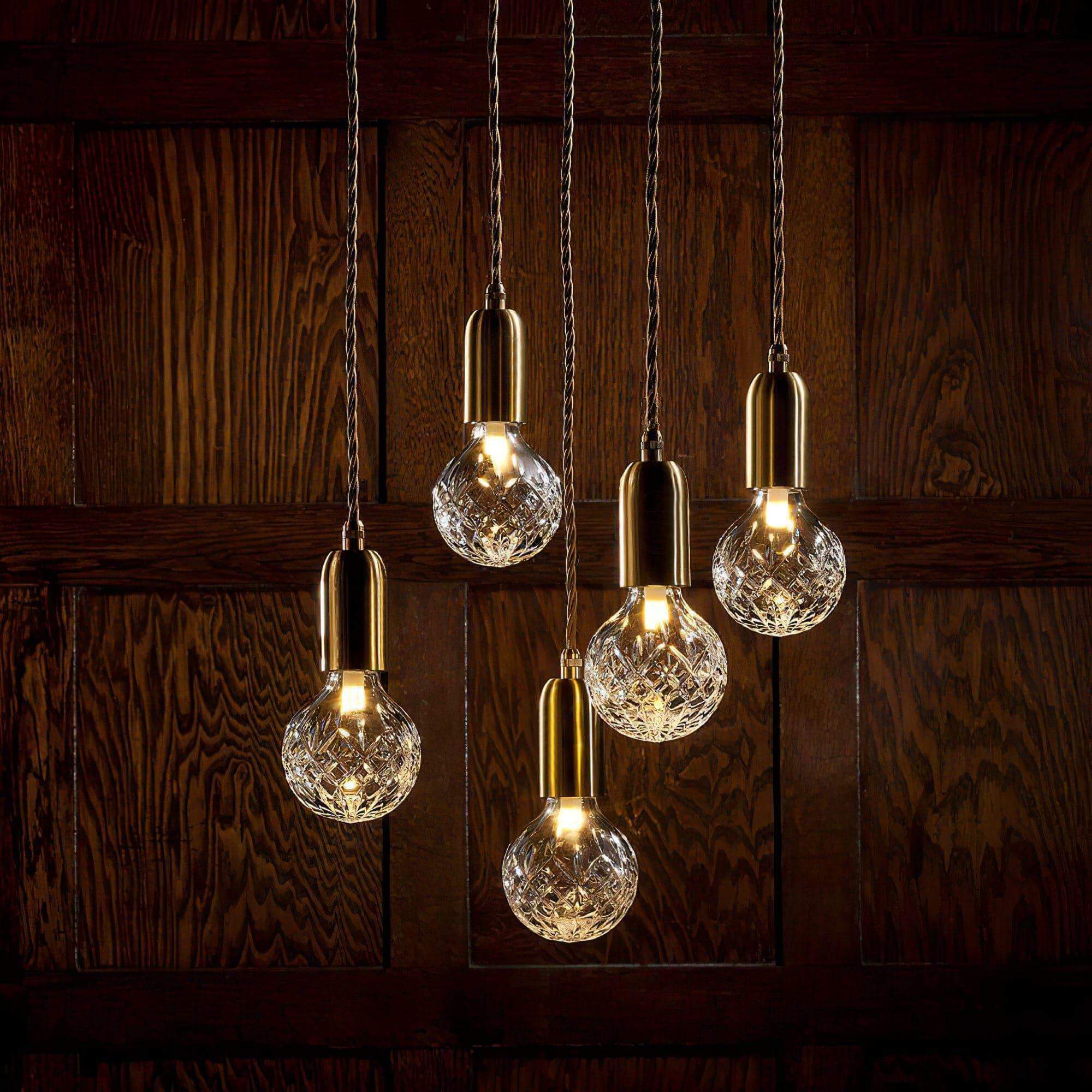 Crystal Bulb LED Pendant Light