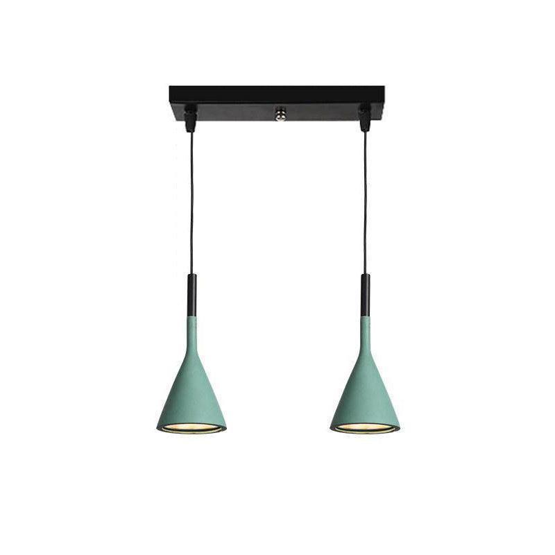 Tapered Concrete Pendant Light