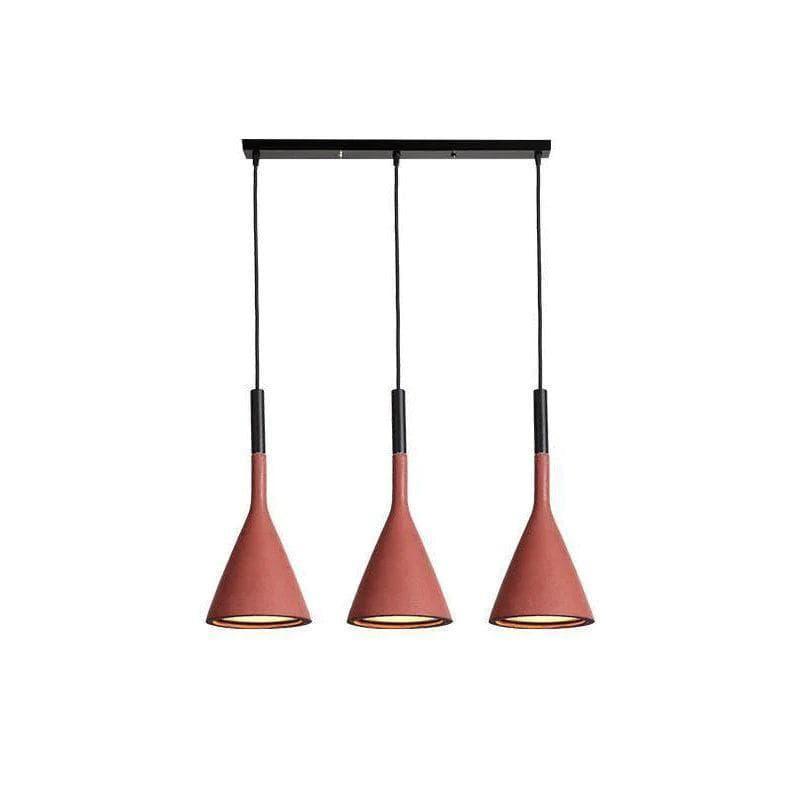 Tapered Concrete Pendant Light