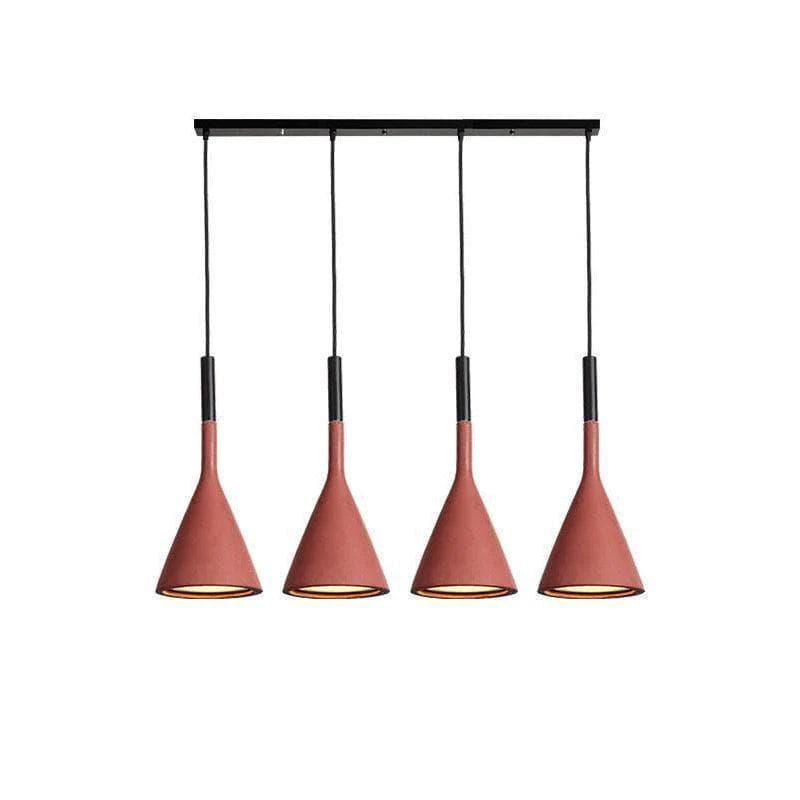 Tapered Concrete Pendant Light