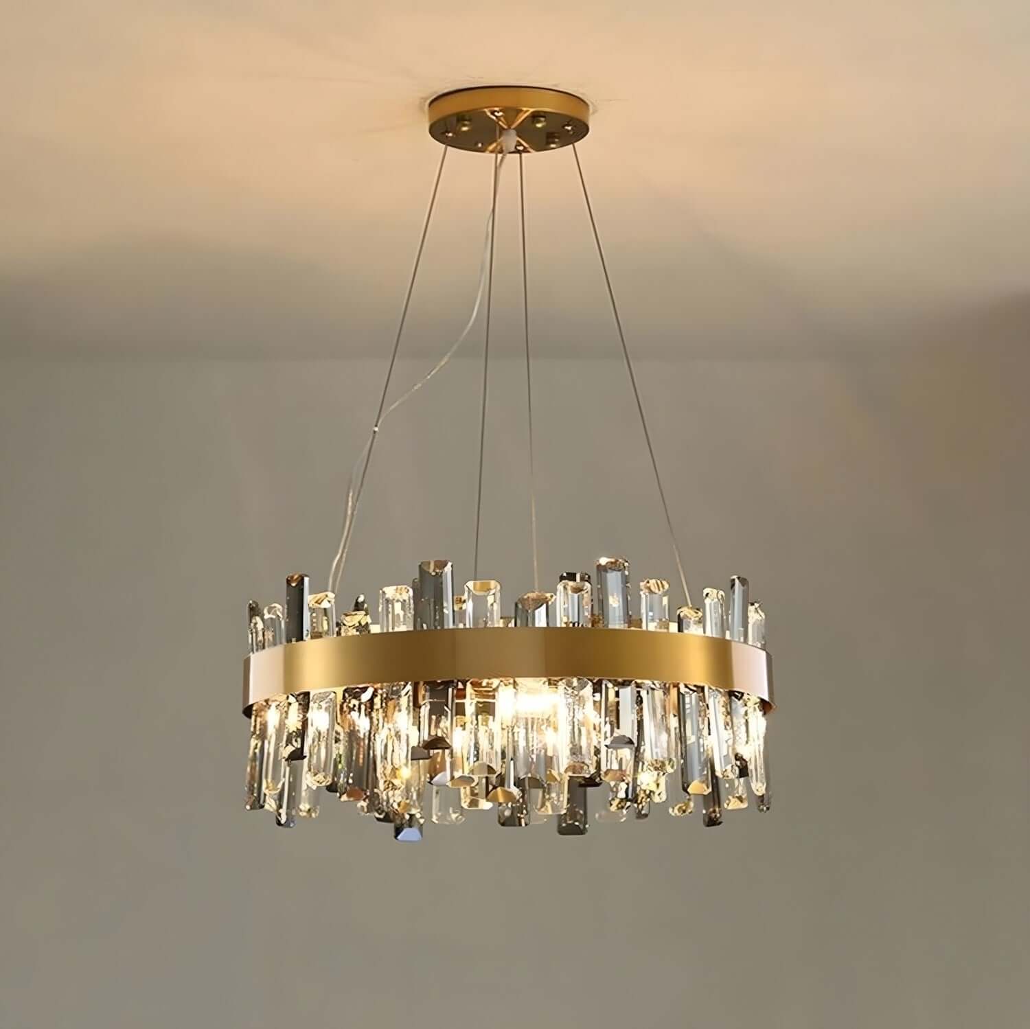 Crystal Cascade Chandelier
