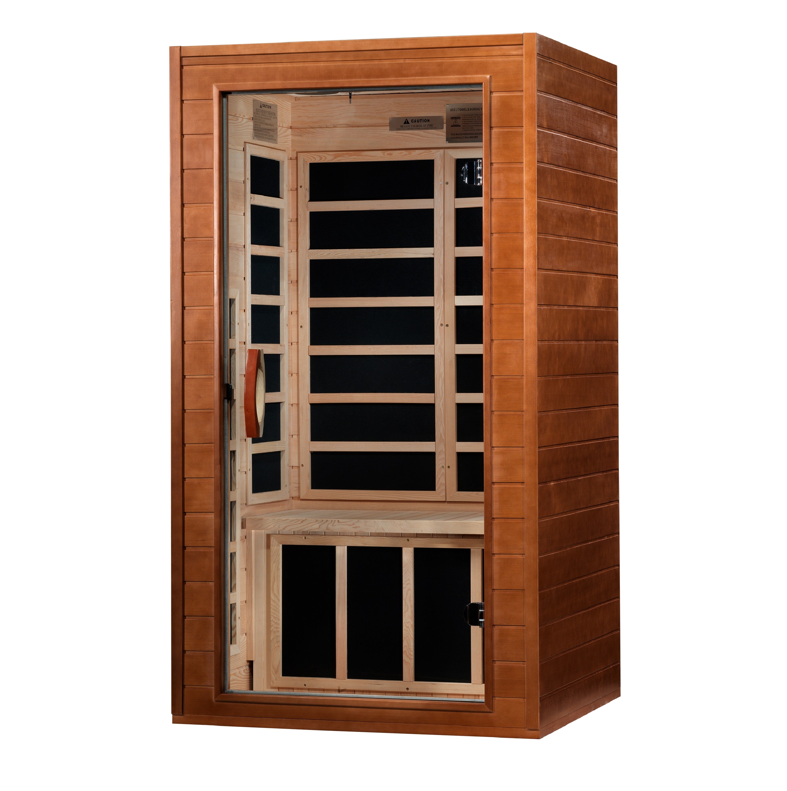 Dynamic Avila 1–2 Person Low EMF Infrared Sauna – DYN-6103-01