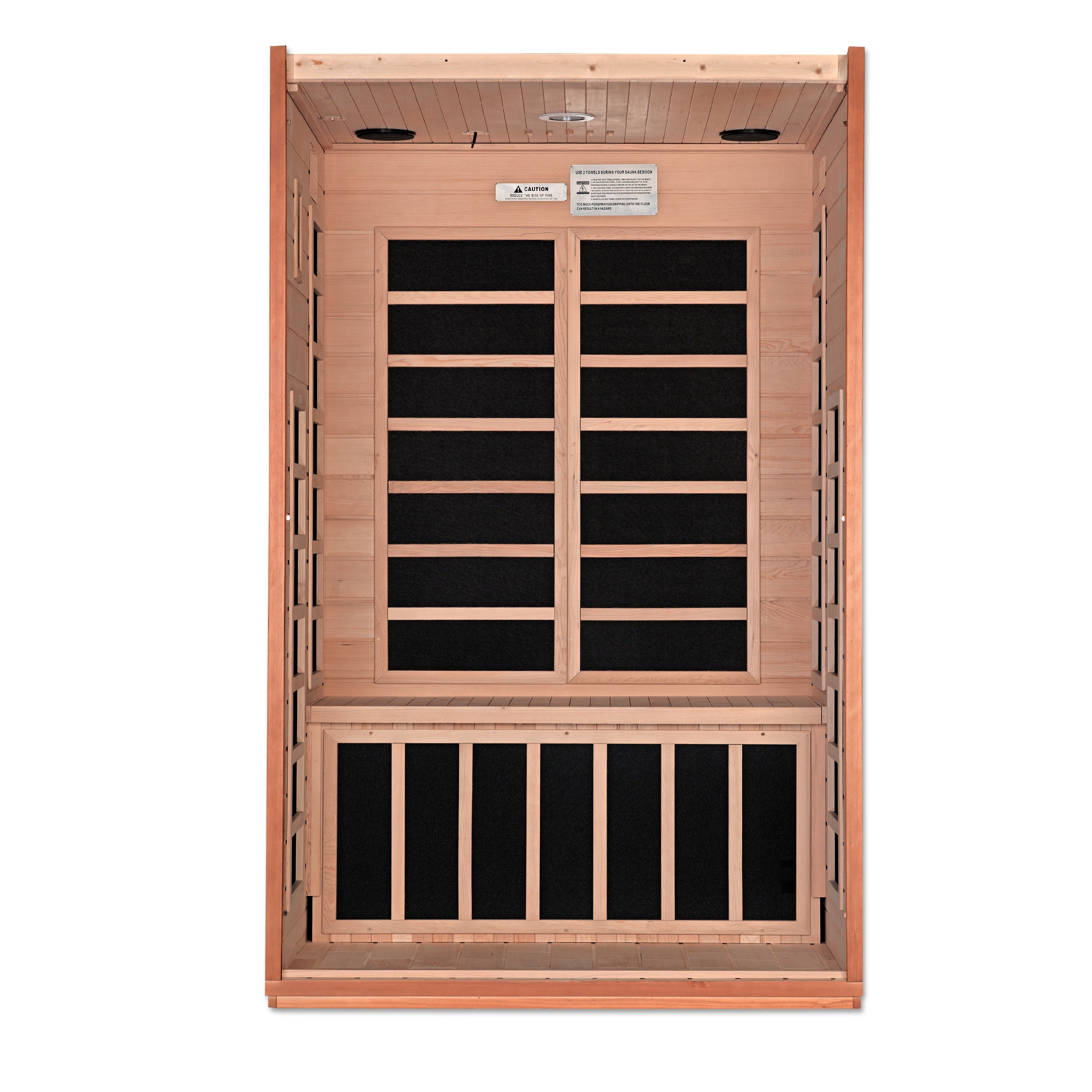 Dynamic Cordoba Elite 2 Person Ultra Low EMF Infrared Sauna (DYN-6203-01)