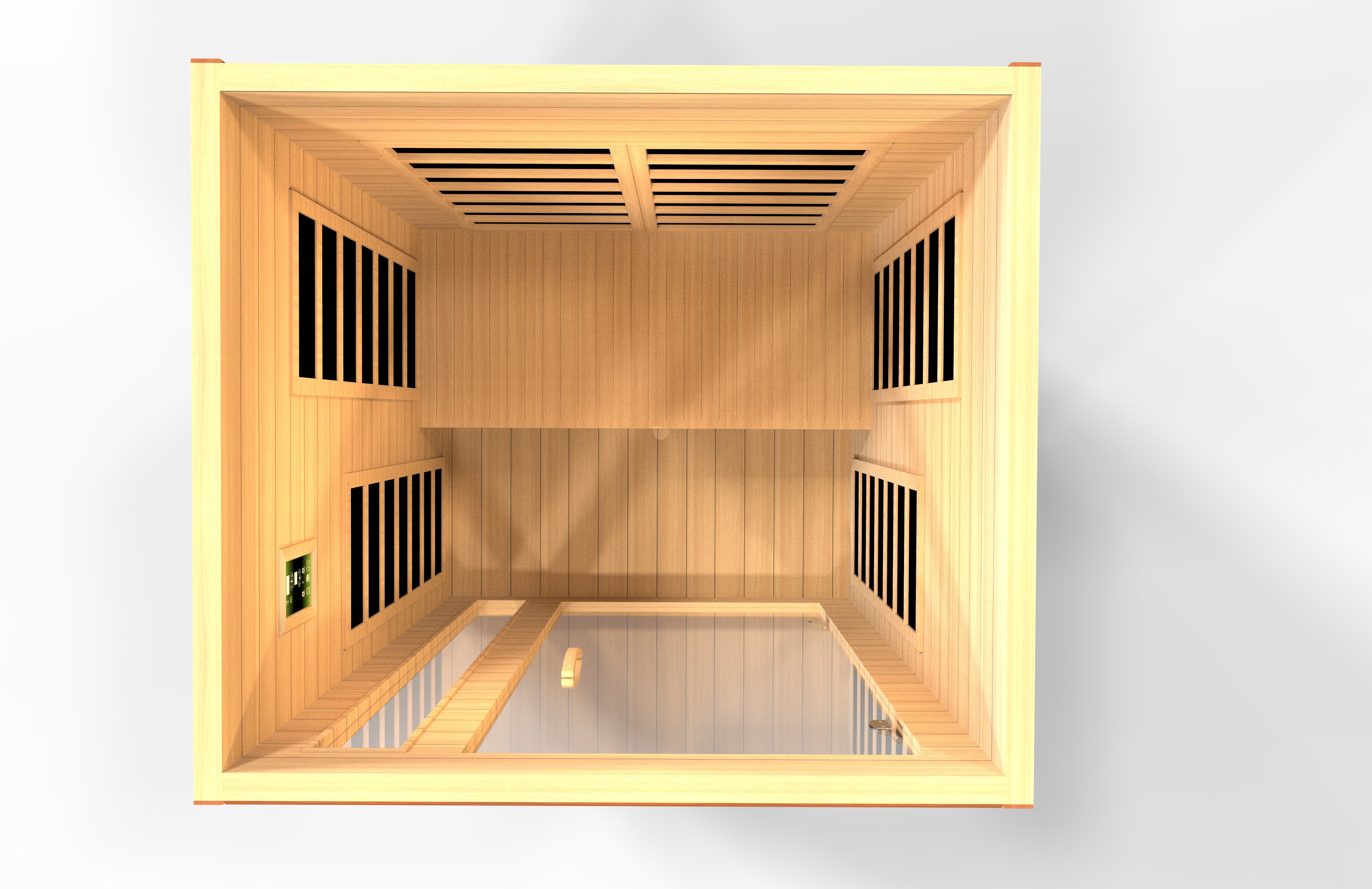 Dynamic Cordoba Elite 2 Person Ultra Low EMF Infrared Sauna (DYN-6203-01)
